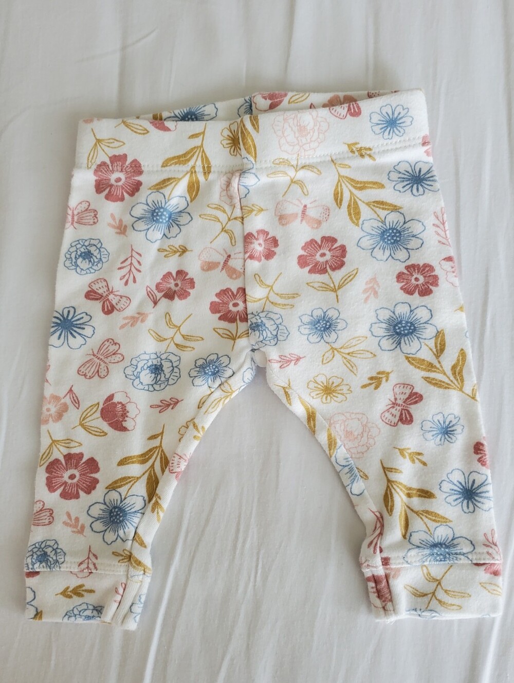 Anko Baby Floral Pants 0-3m